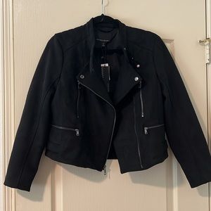 NWT Banana Republic Cropped Suede Jacket